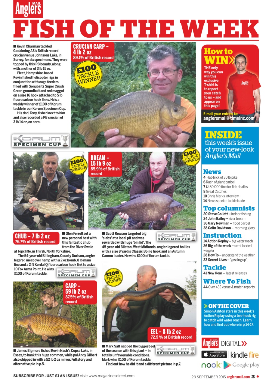 Anglers Mail Preview Pages
