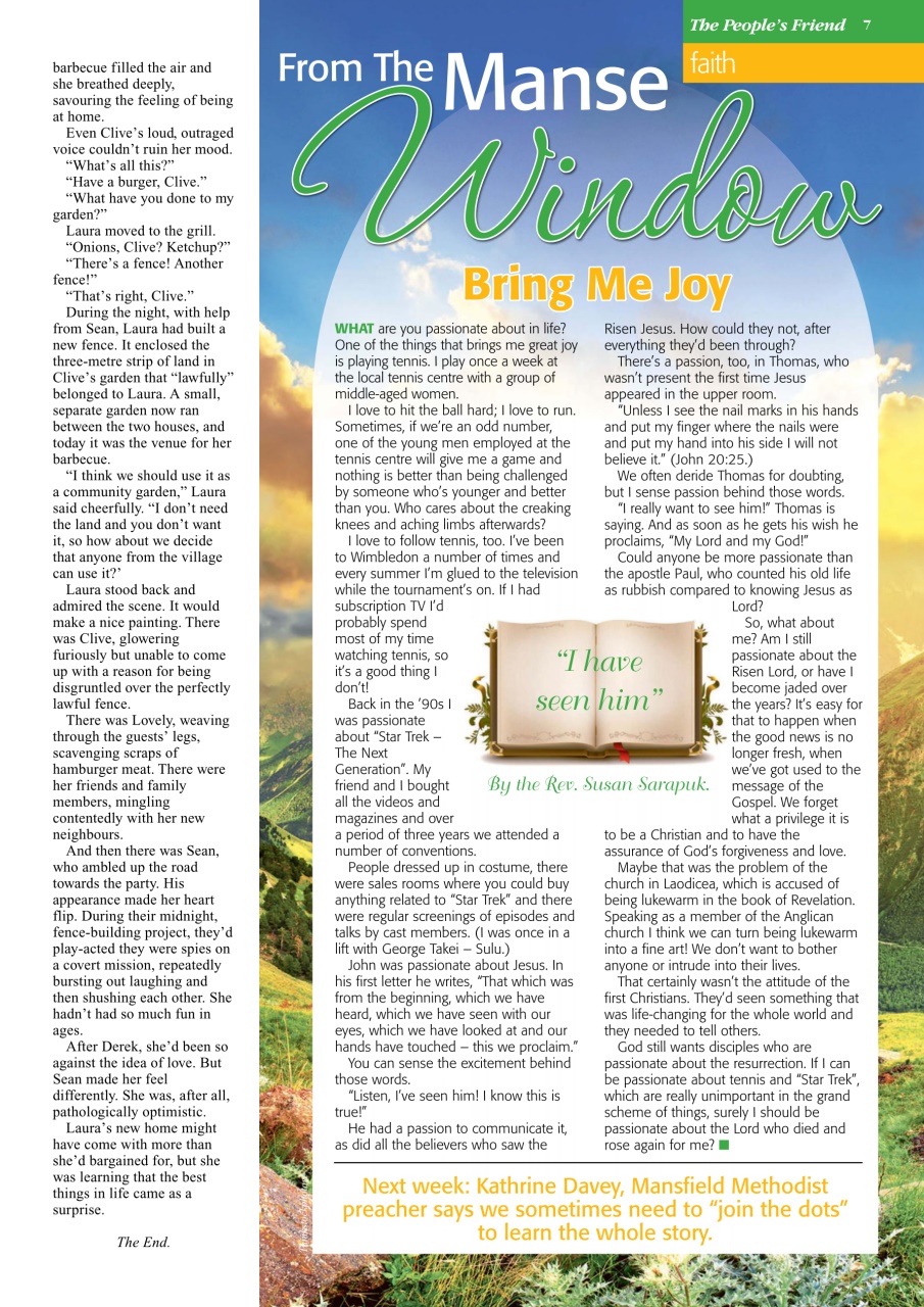 The People’s Friend Preview Pages