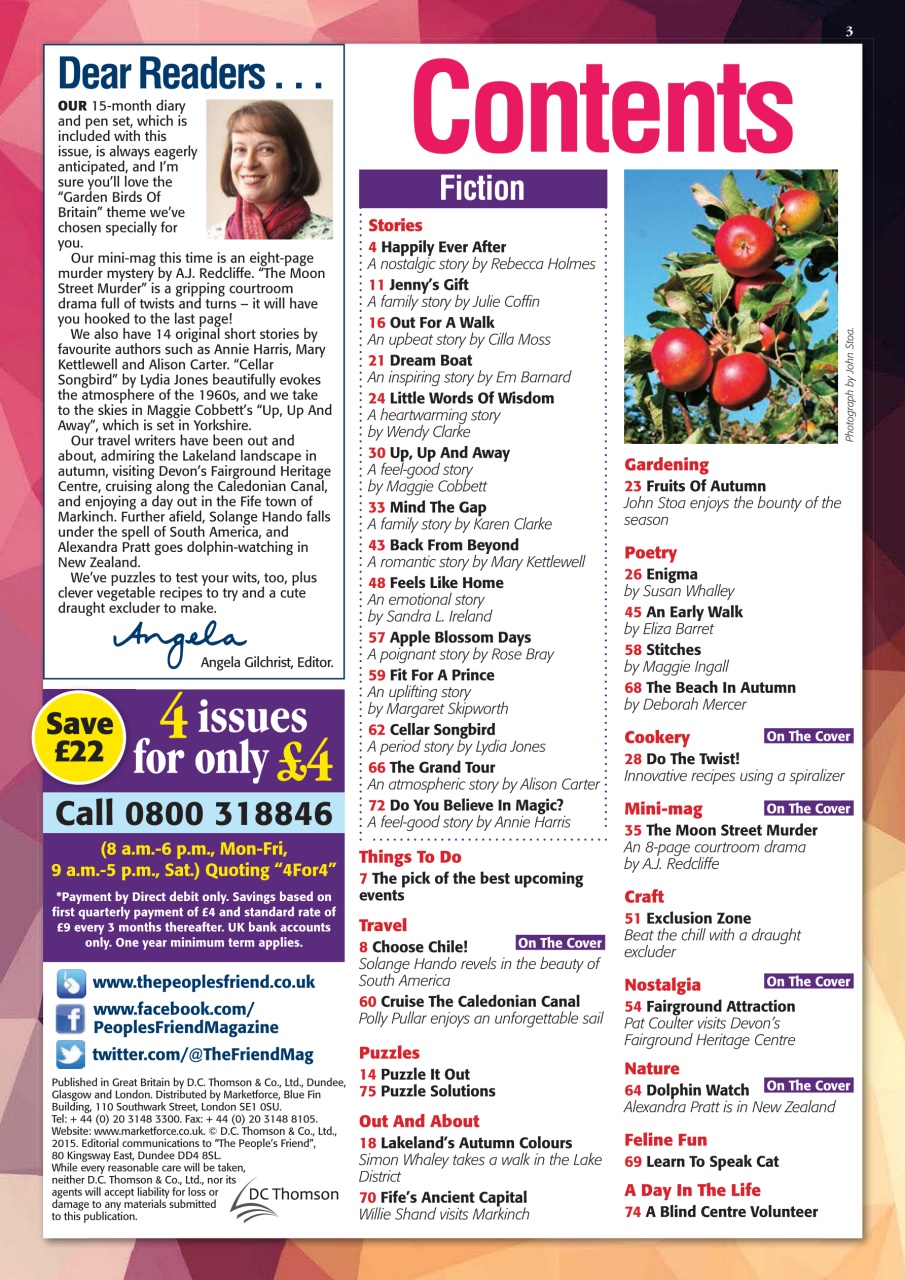 The People’s Friend Special Preview Pages