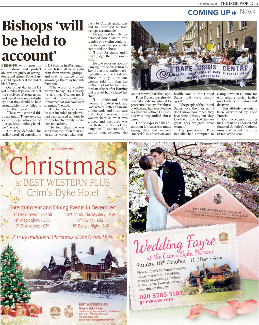 Irish World Preview Pages