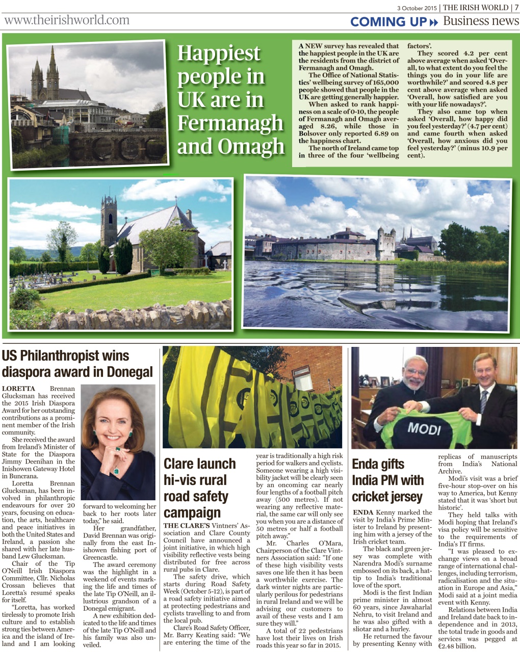 Irish World Preview Pages