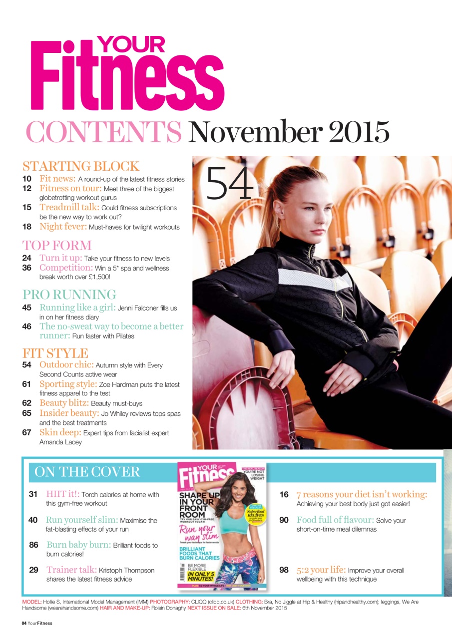 Health & Wellbeing Preview Pages