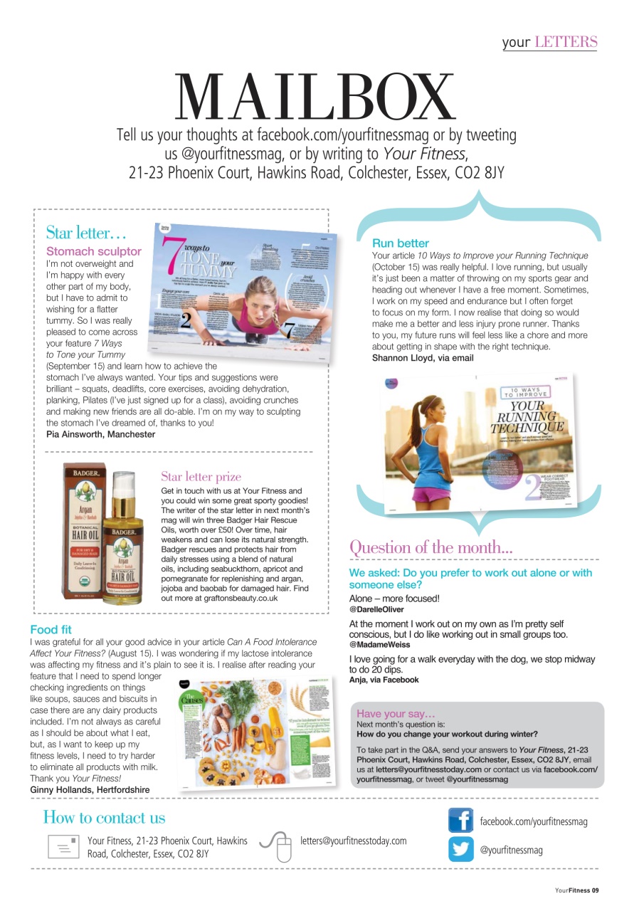 Health & Wellbeing Preview Pages