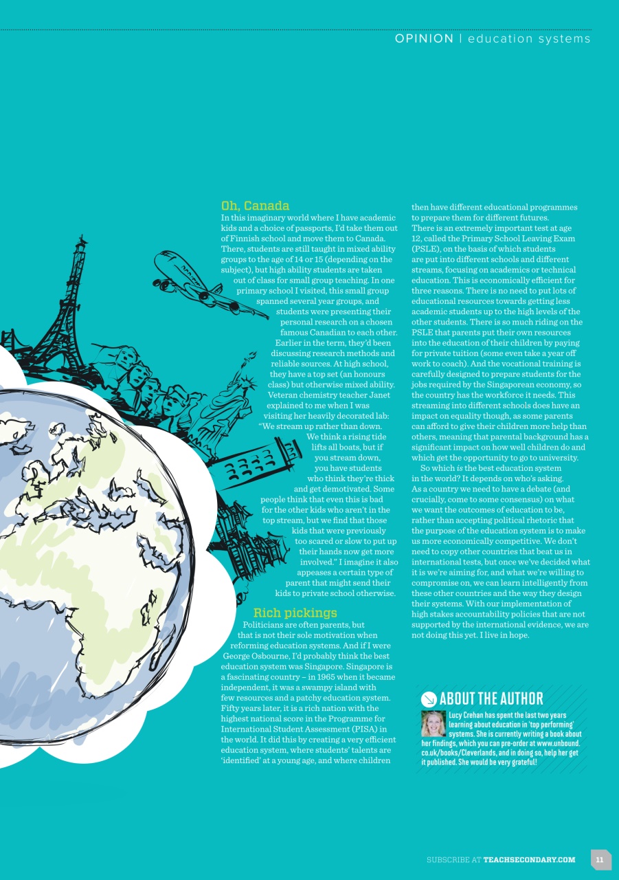 Teach Secondary Preview Pages