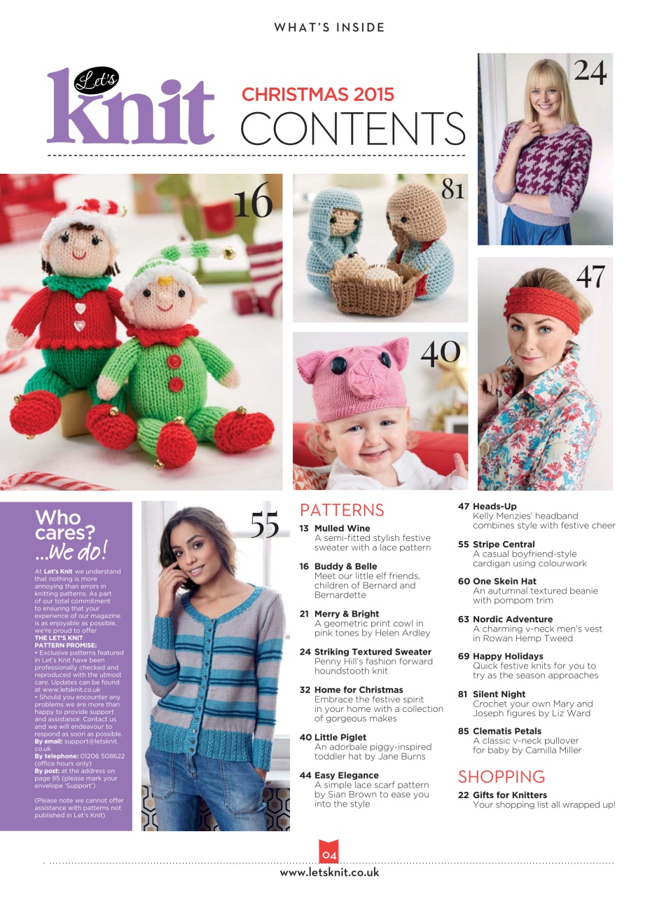 Let's Knit Preview Pages