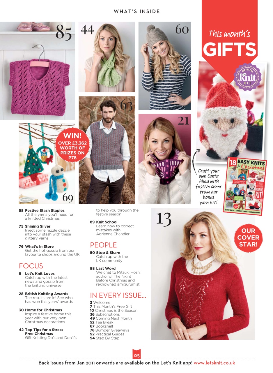 Let's Knit Preview Pages