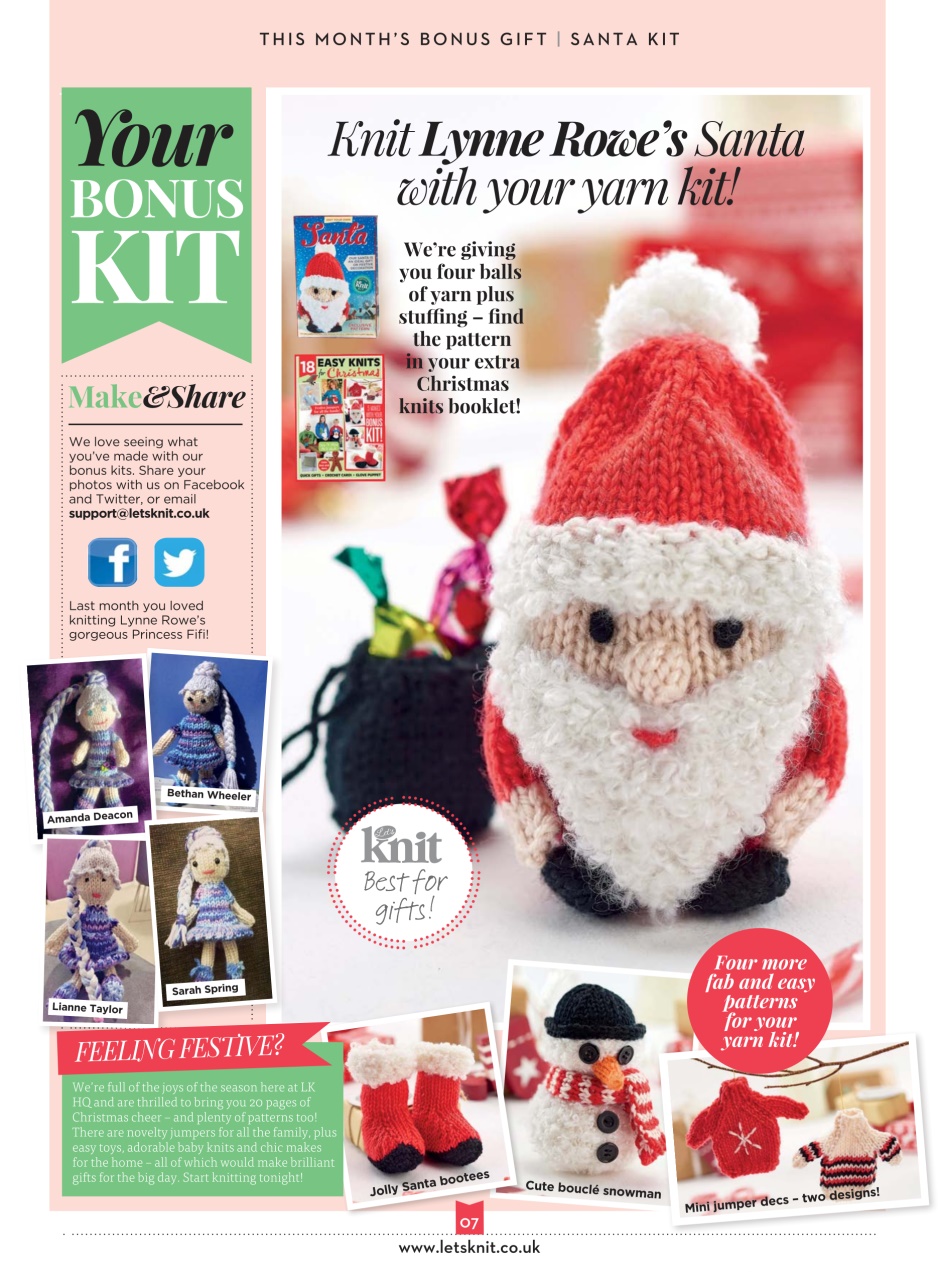 Let's Knit Preview Pages