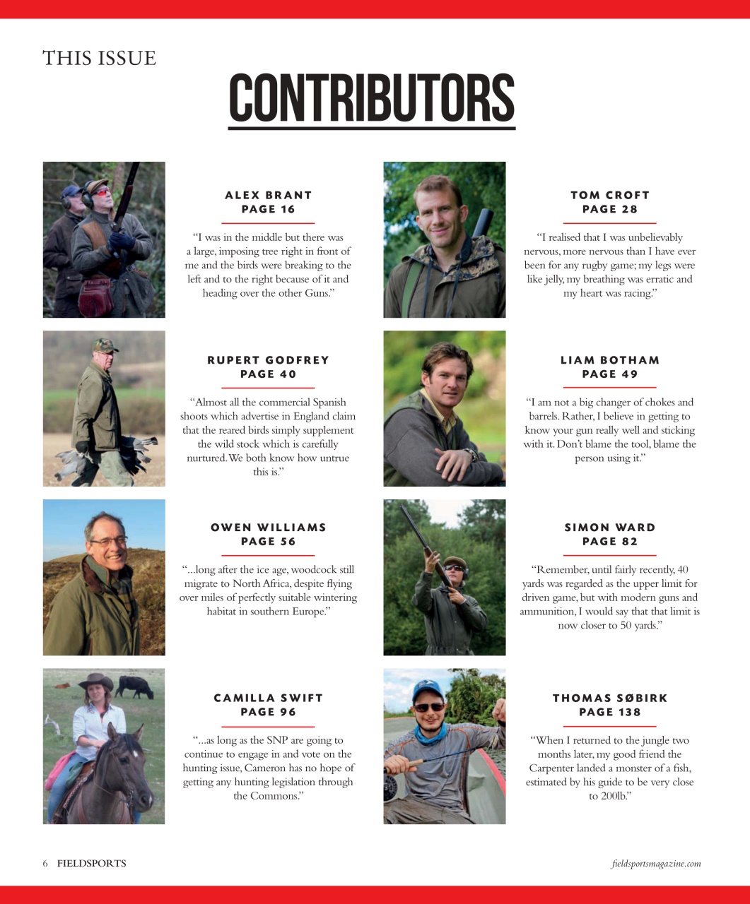 Fieldsports Journal Preview Pages