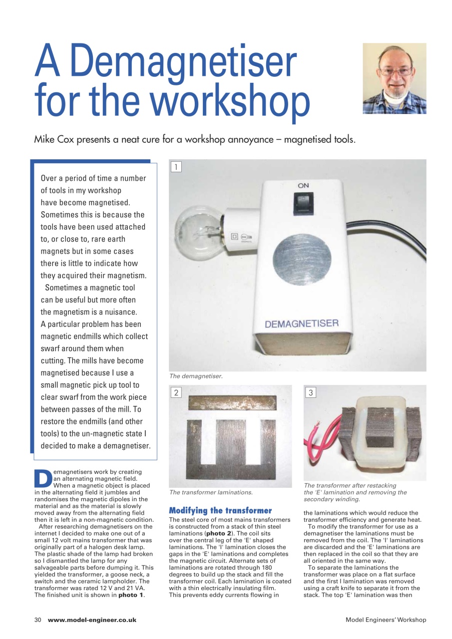 Model Engineer & Workshop Magazine Preview Pages