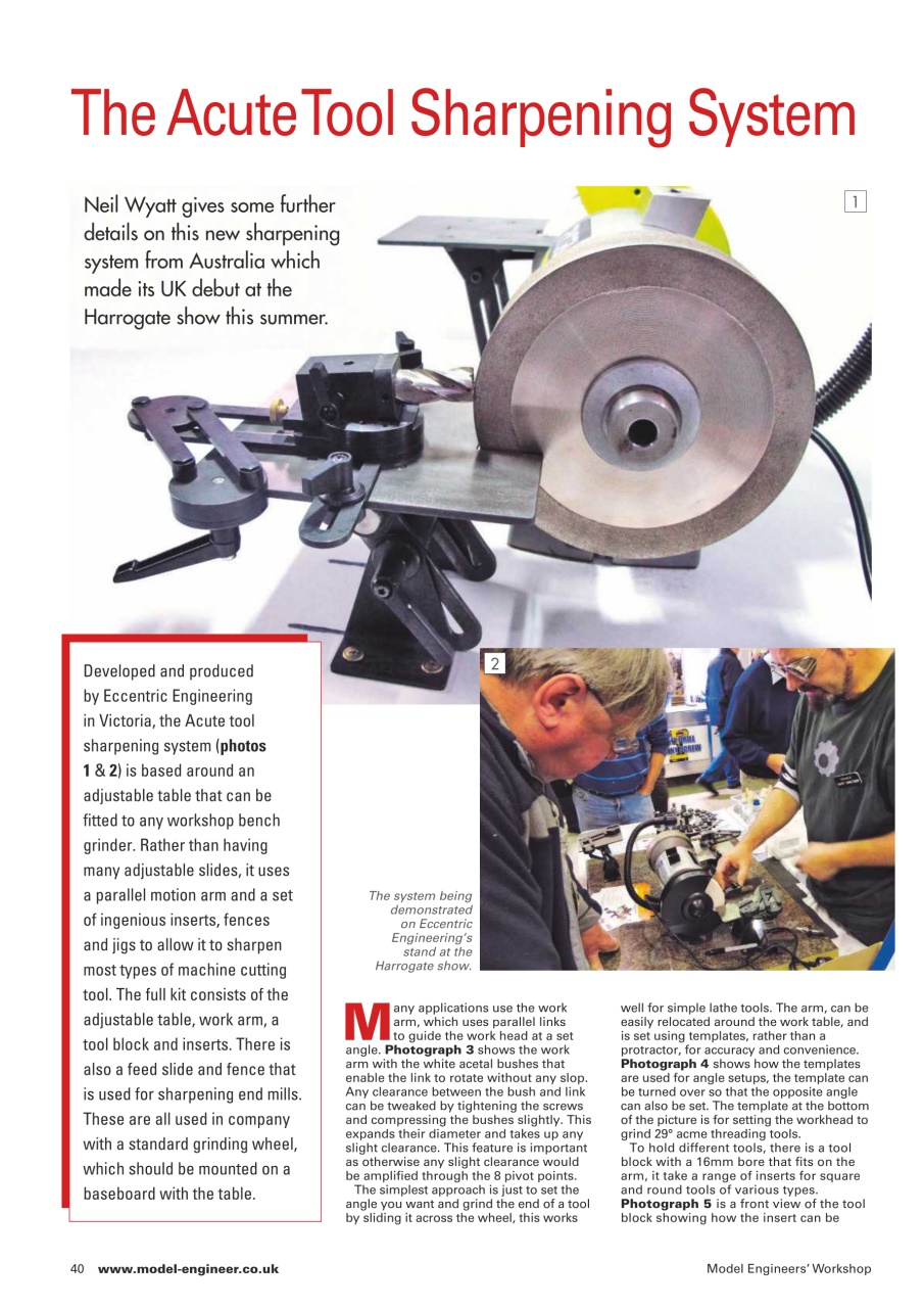 Model Engineer & Workshop Magazine Preview Pages