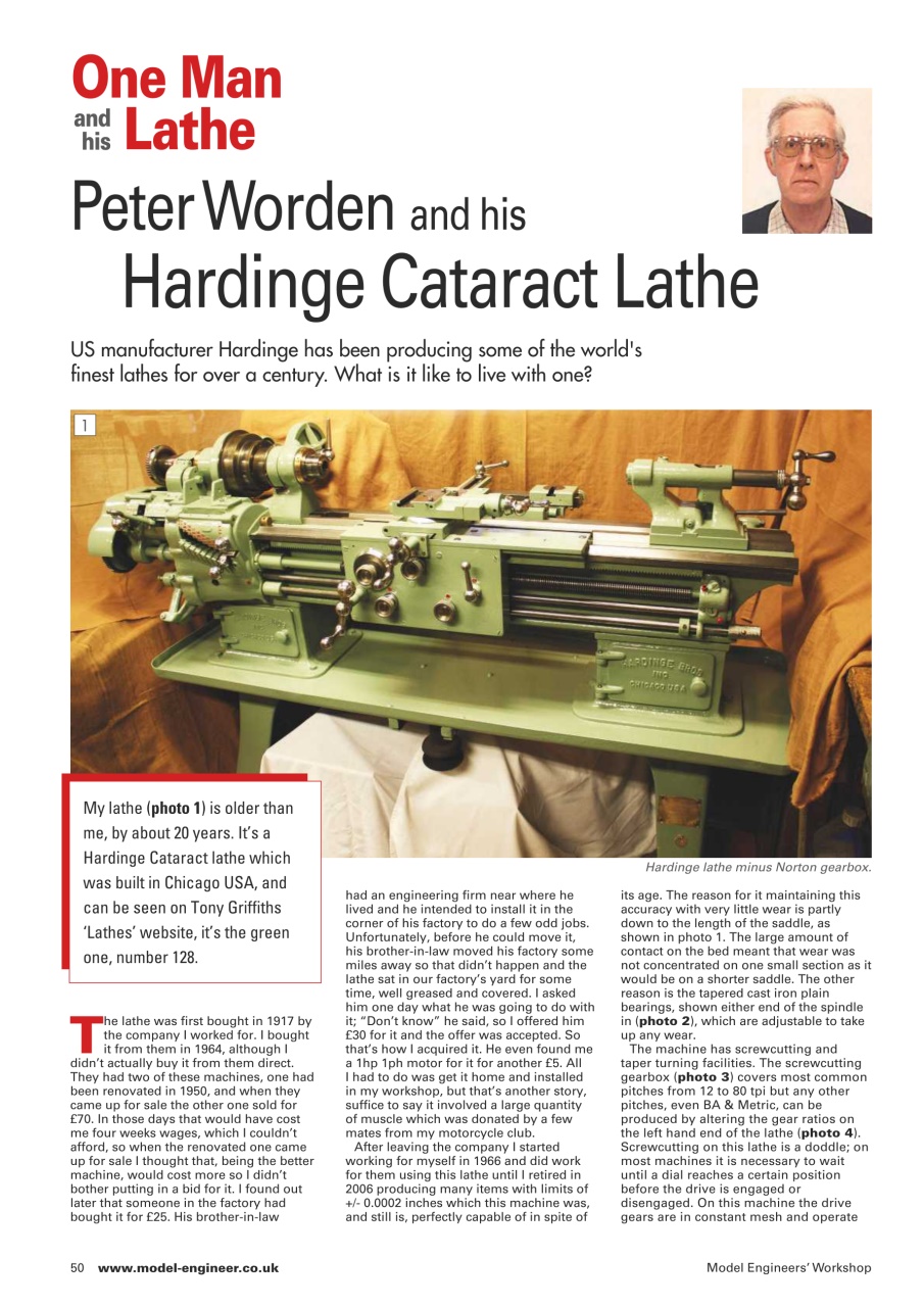 Model Engineer & Workshop Magazine Preview Pages