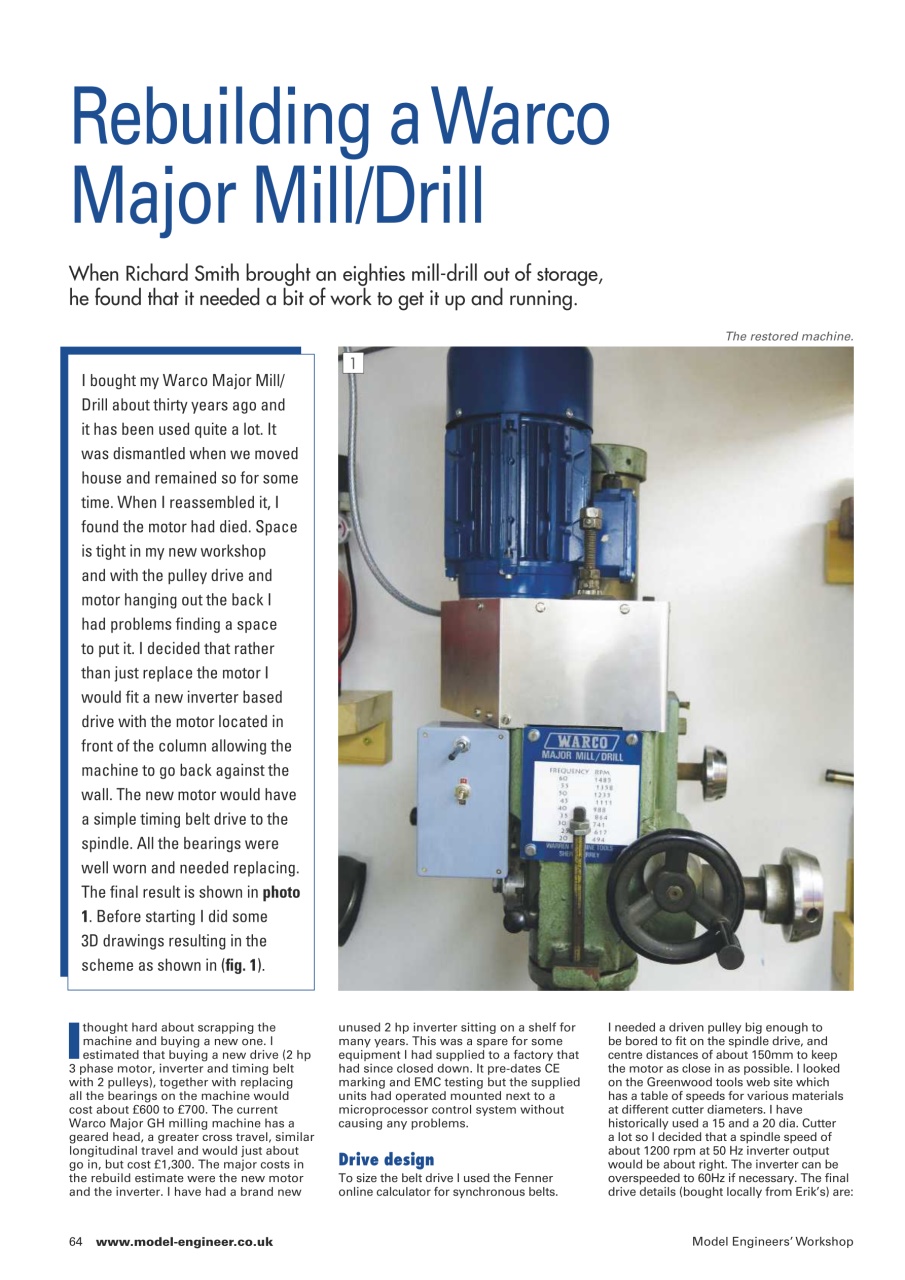 Model Engineer & Workshop Magazine Preview Pages