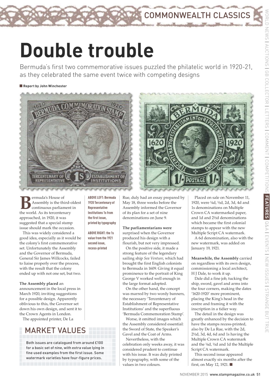 Stamp Magazine Preview Pages