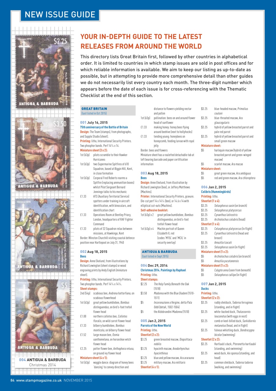 Stamp Magazine Preview Pages