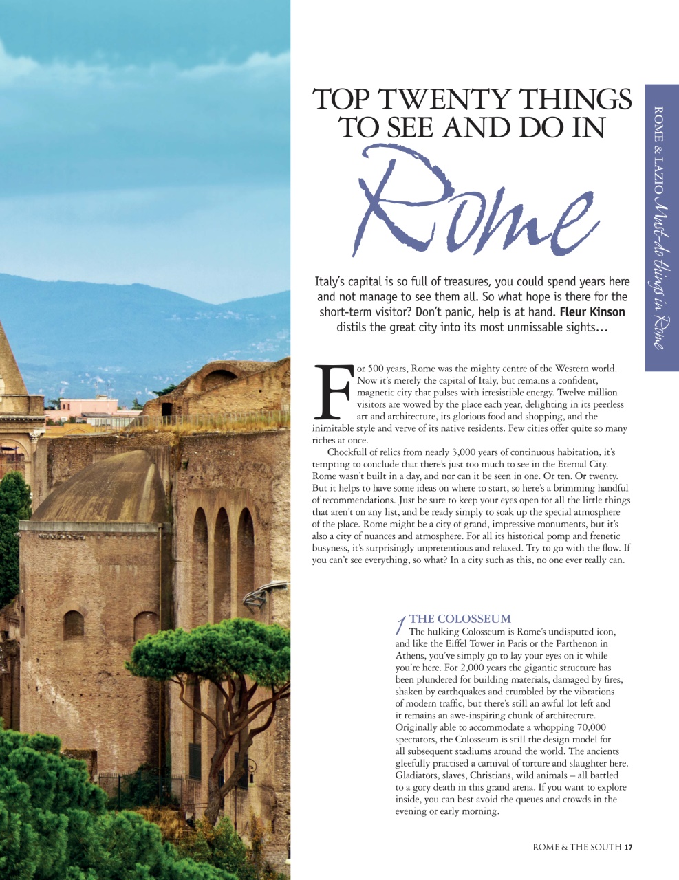 Italia! Guide to Rome Preview Pages