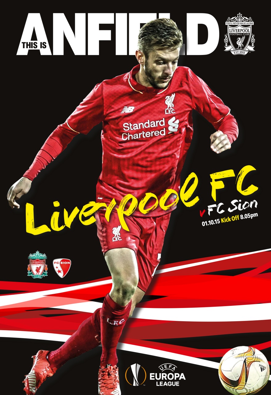 Liverpool FC Programmes Preview Pages