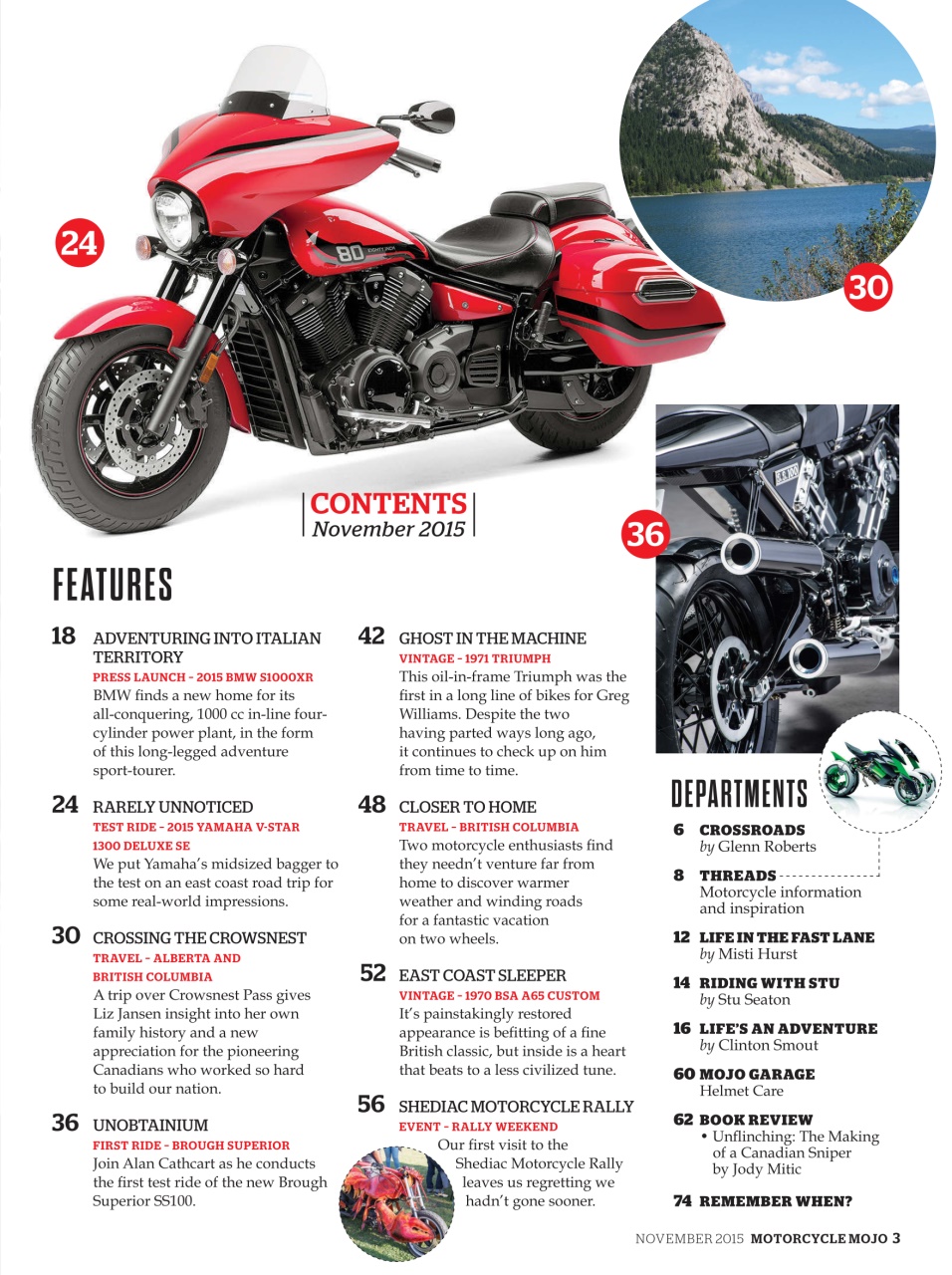 Motorcycle Mojo Preview Pages