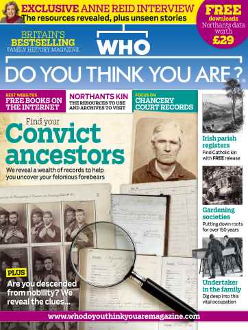 Who Do You Think You Are? issue October 2015