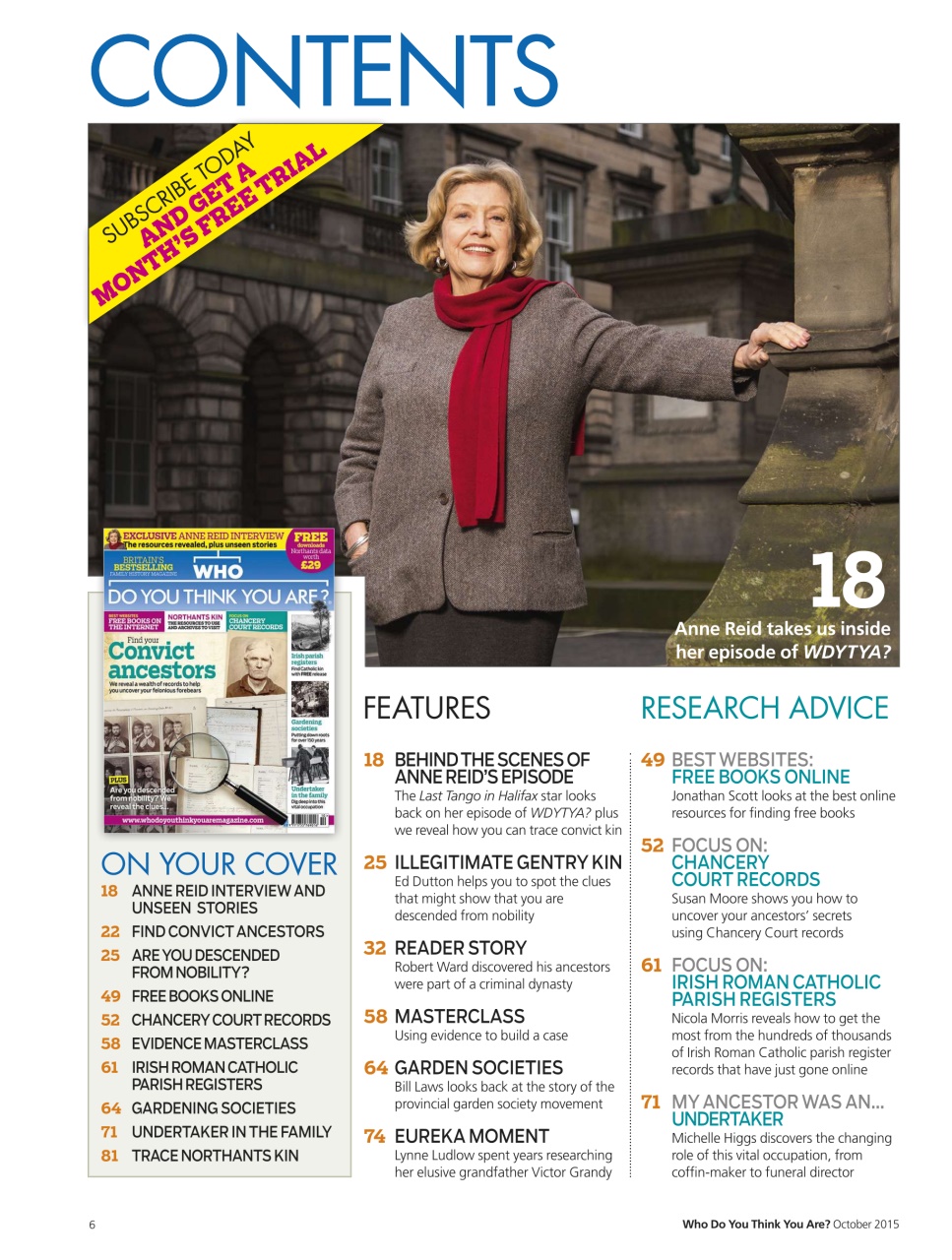 Who Do You Think You Are? Preview Pages