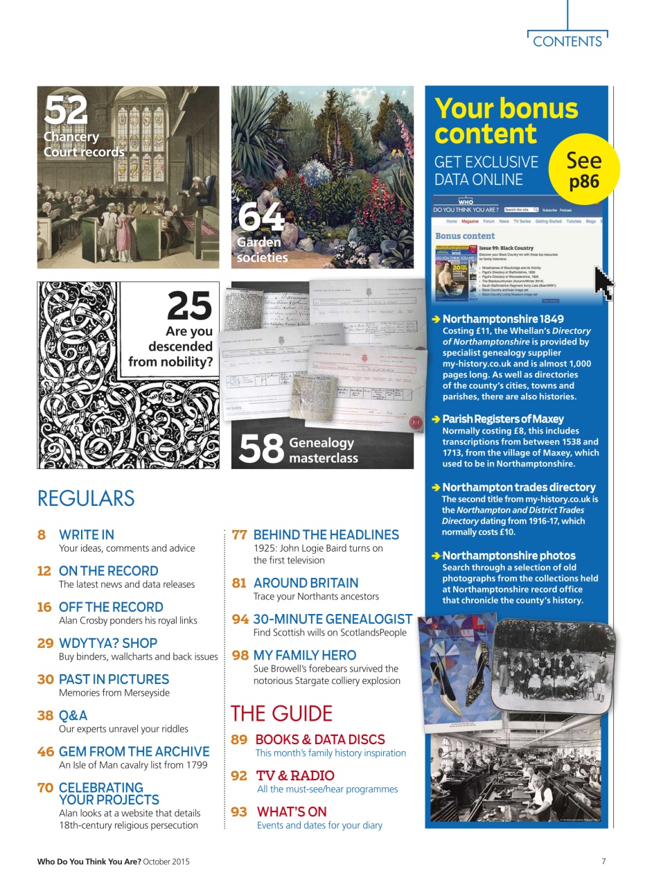 Who Do You Think You Are? Preview Pages