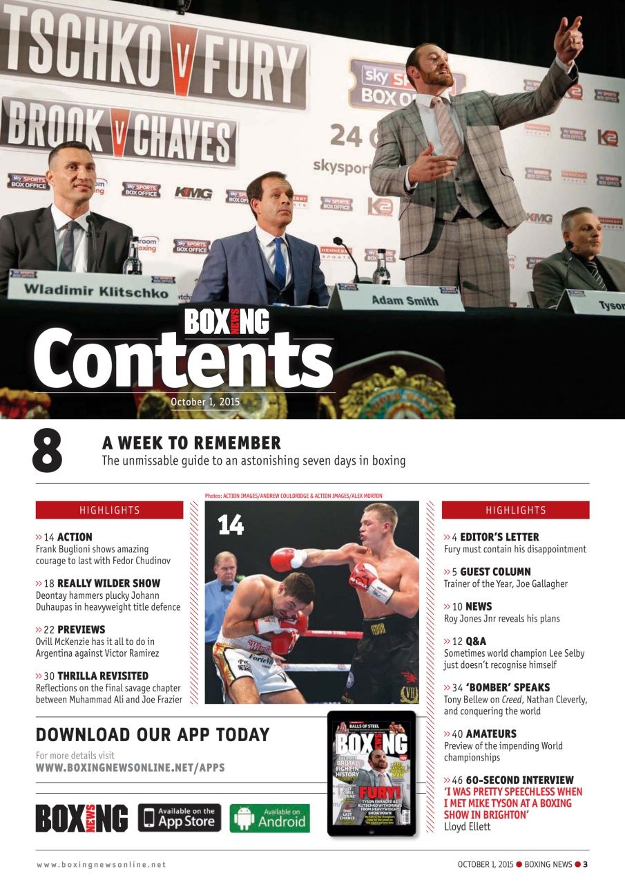 Boxing News Preview Pages