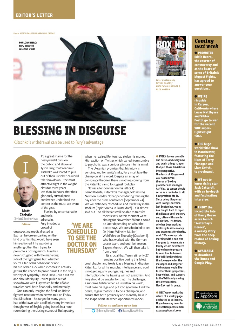 Boxing News Preview Pages