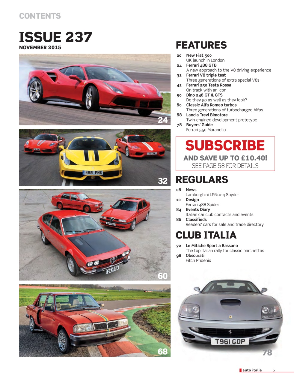AutoItalia Magazine Preview Pages