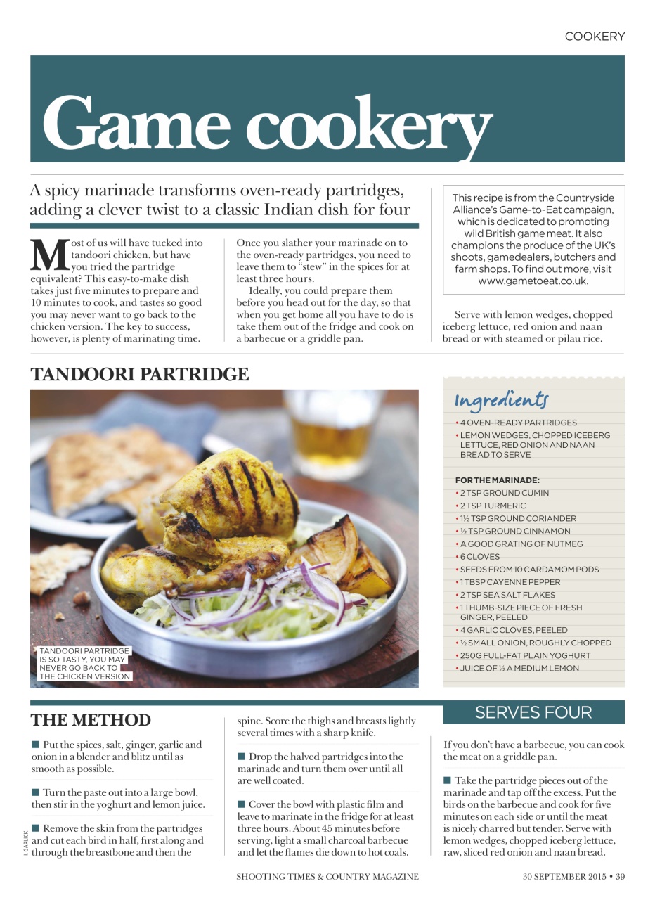 Shooting Times & Country Preview Pages