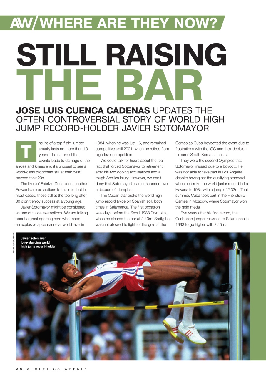 AW – Athletics Weekly Magazine Preview Pages