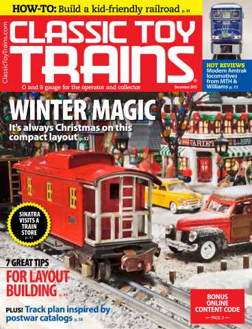 Classic Toy Trains issue December 2015