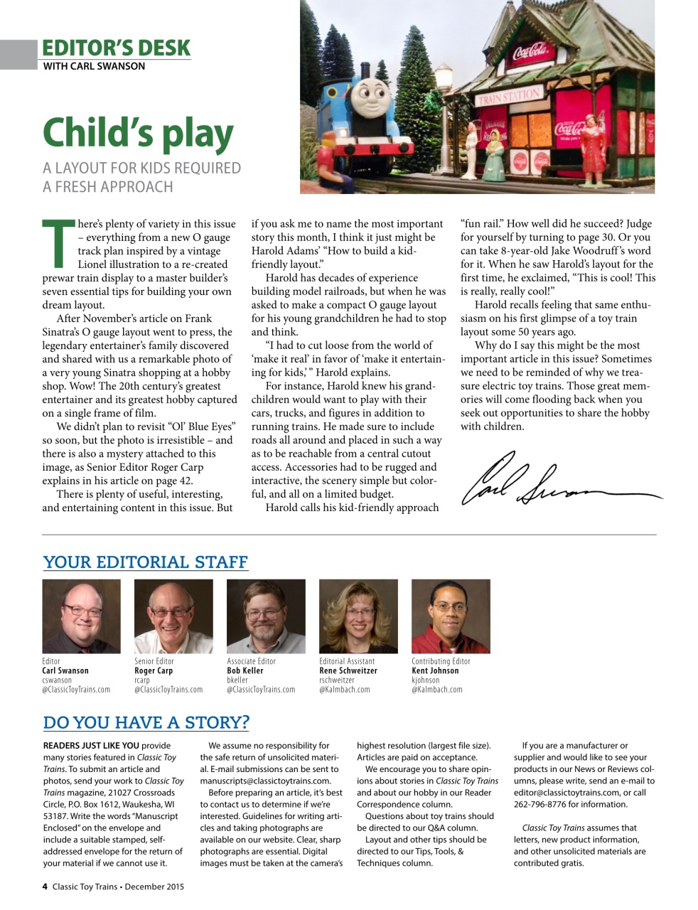 Classic Toy Trains Preview Pages