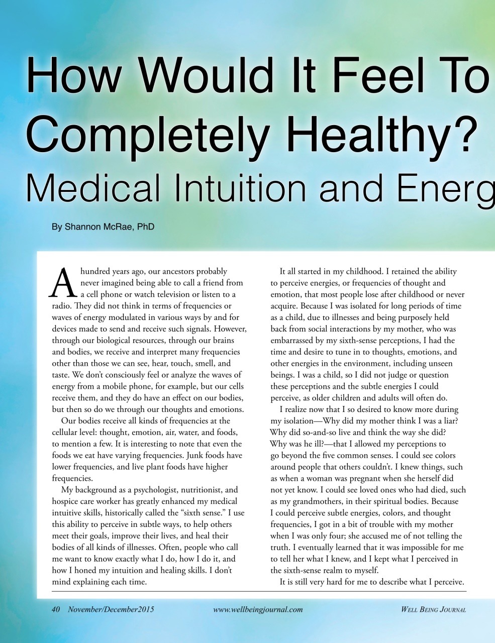 Well Being Journal Preview Pages