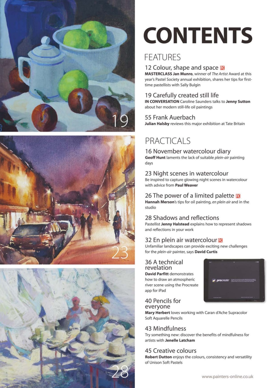 The Artist Preview Pages