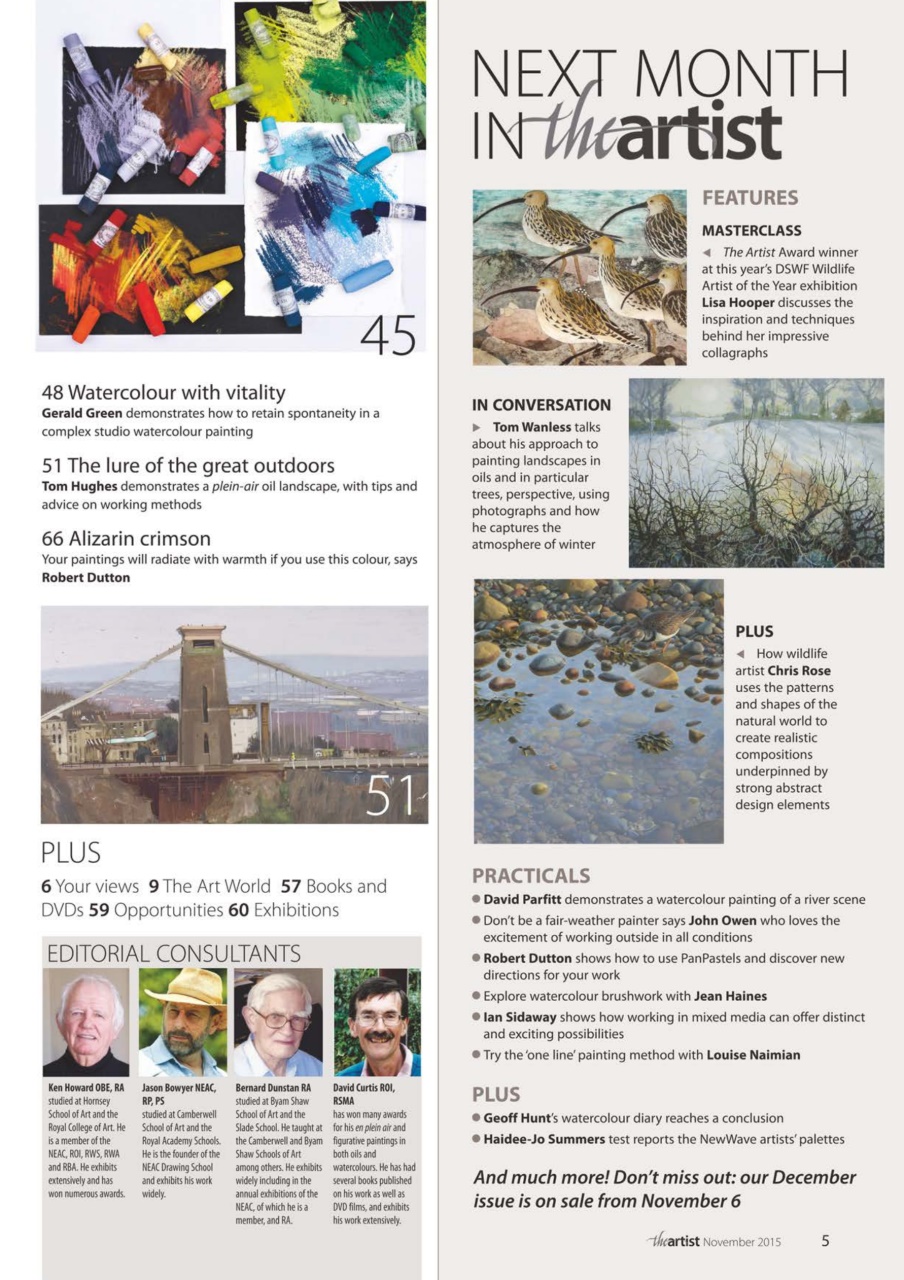 The Artist Preview Pages