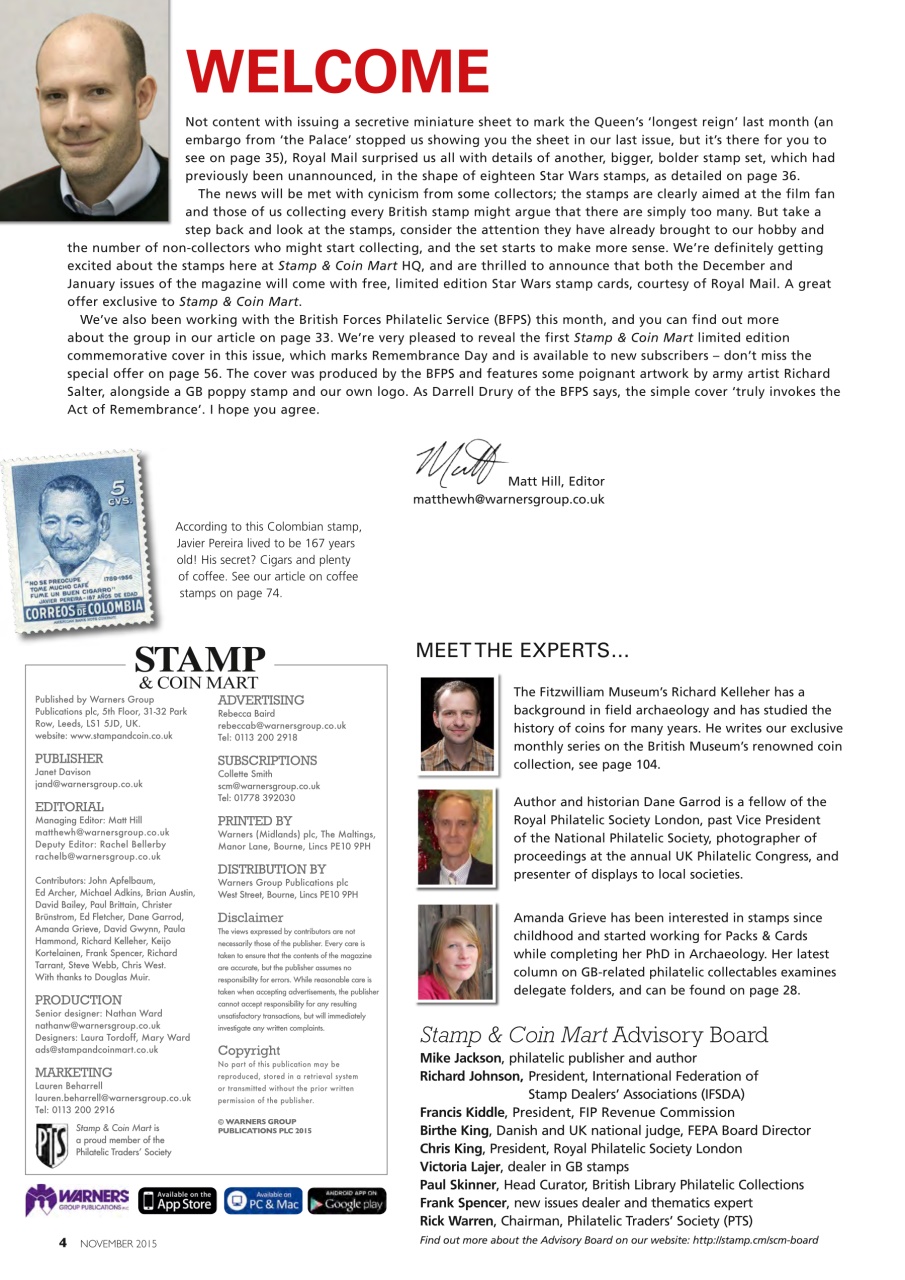 Stamp Collector Preview Pages