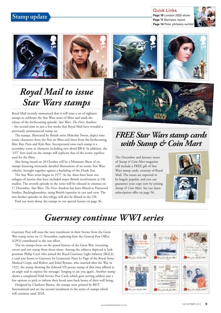 Stamp Collector Preview Pages