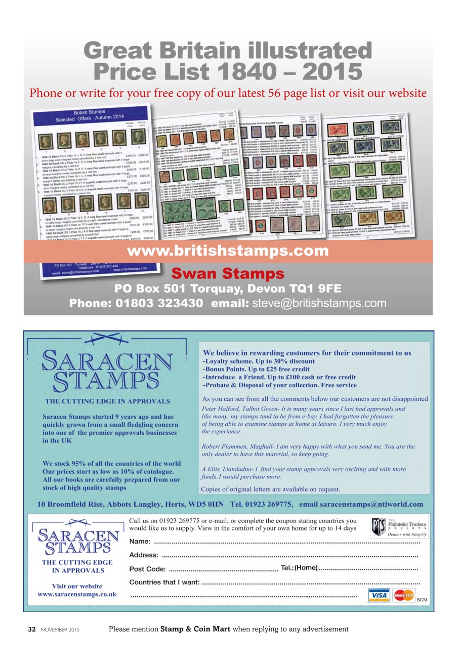 Stamp Collector Preview Pages