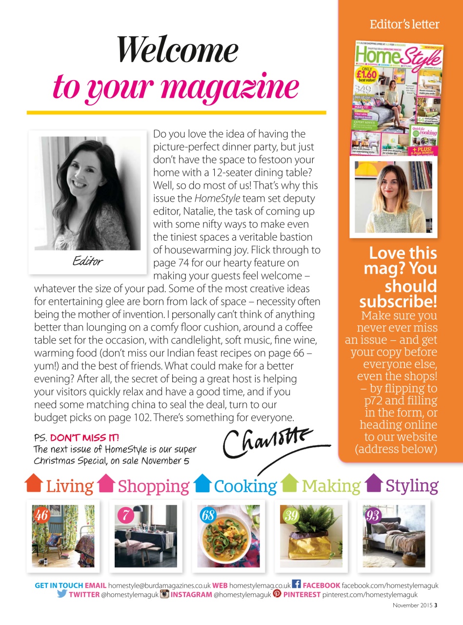 Homestyle Preview Pages