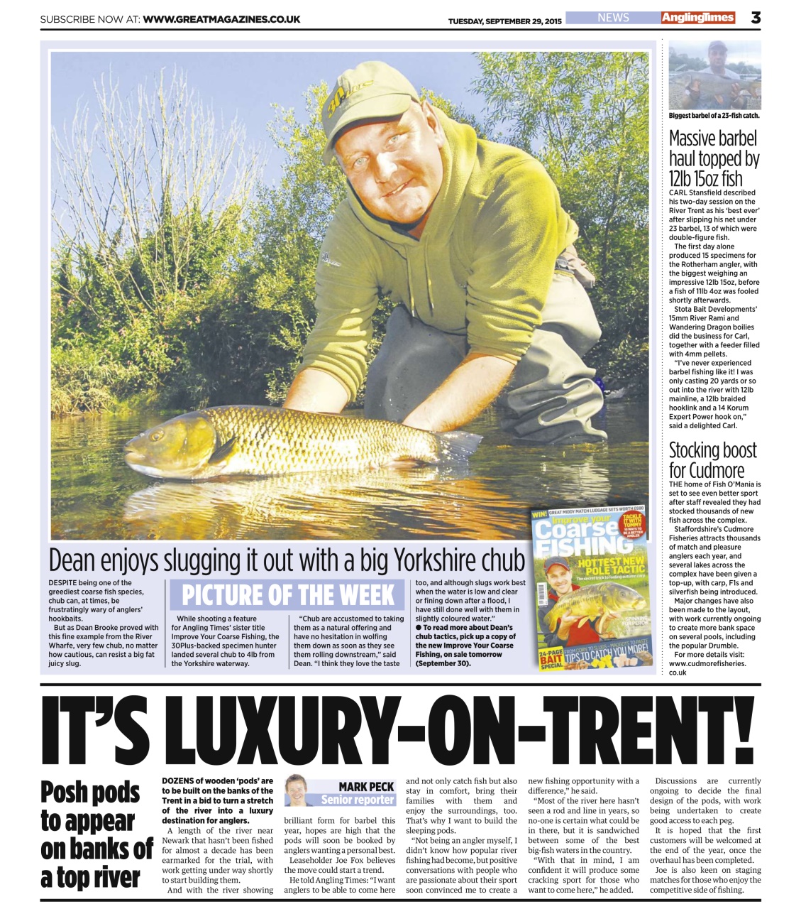 Angling Times Preview Pages