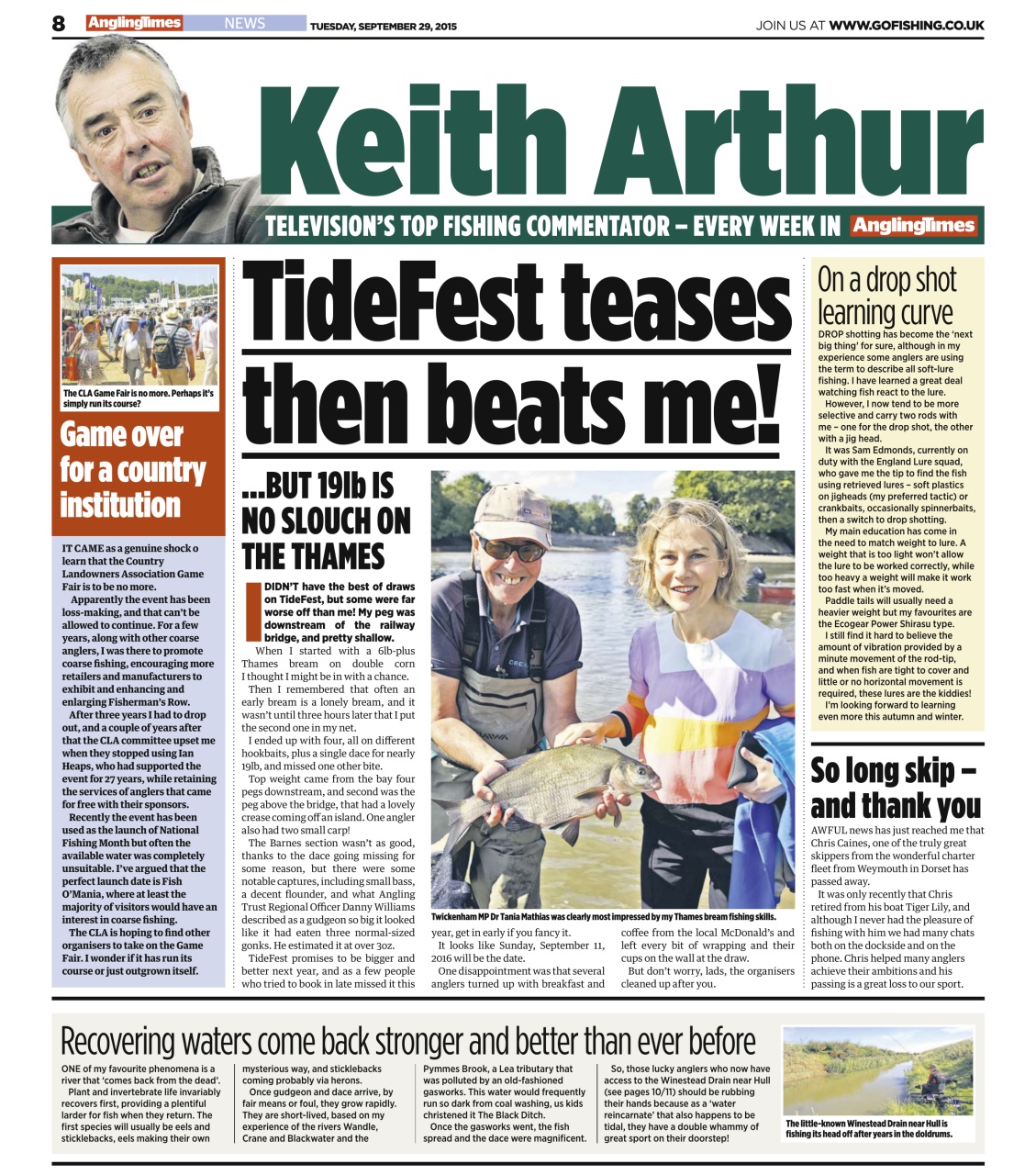 Angling Times Preview Pages