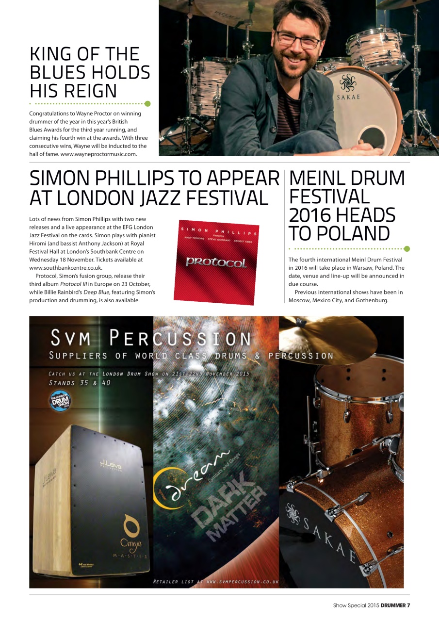 iDrum magazine: Never miss a beat Preview Pages