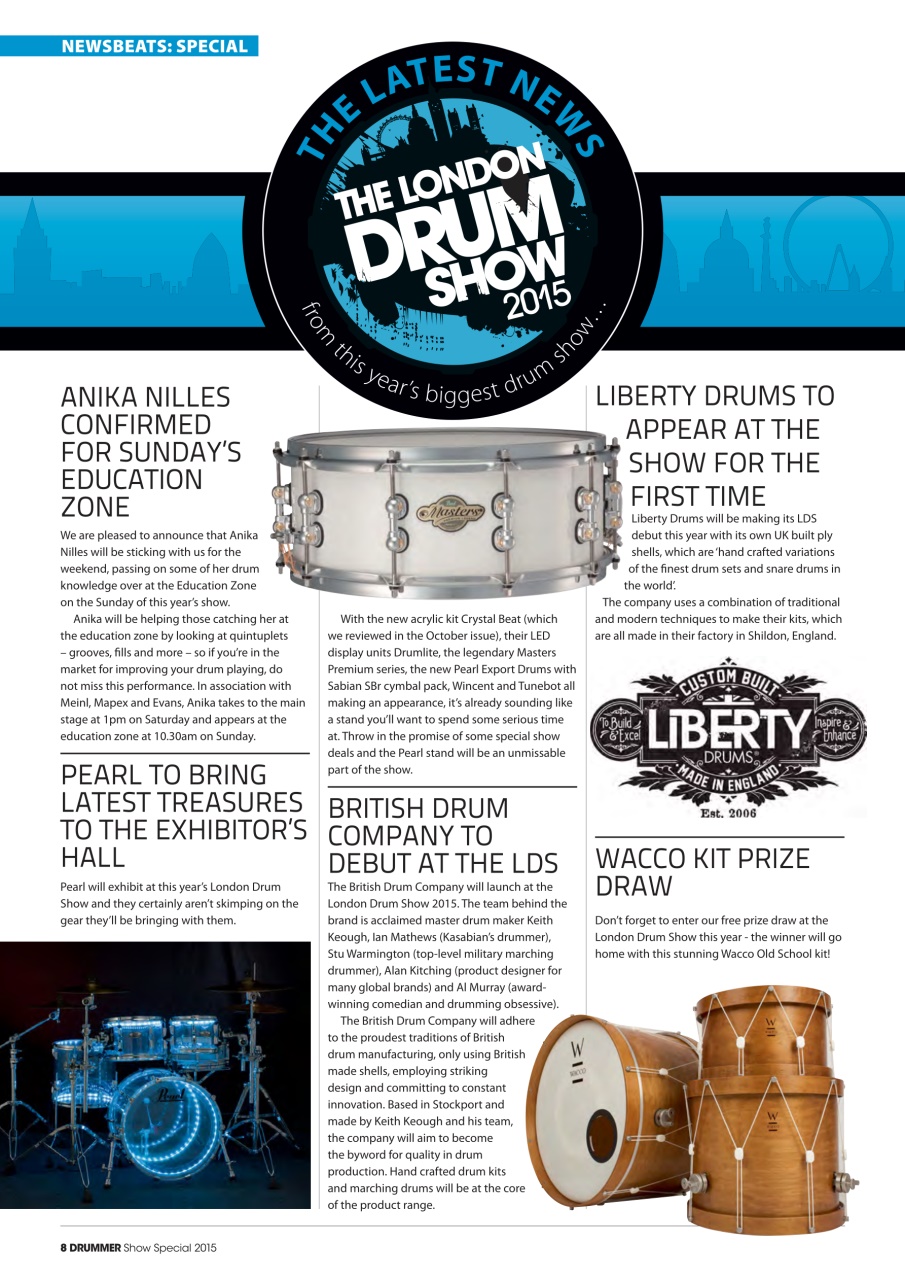 iDrum magazine: Never miss a beat Preview Pages
