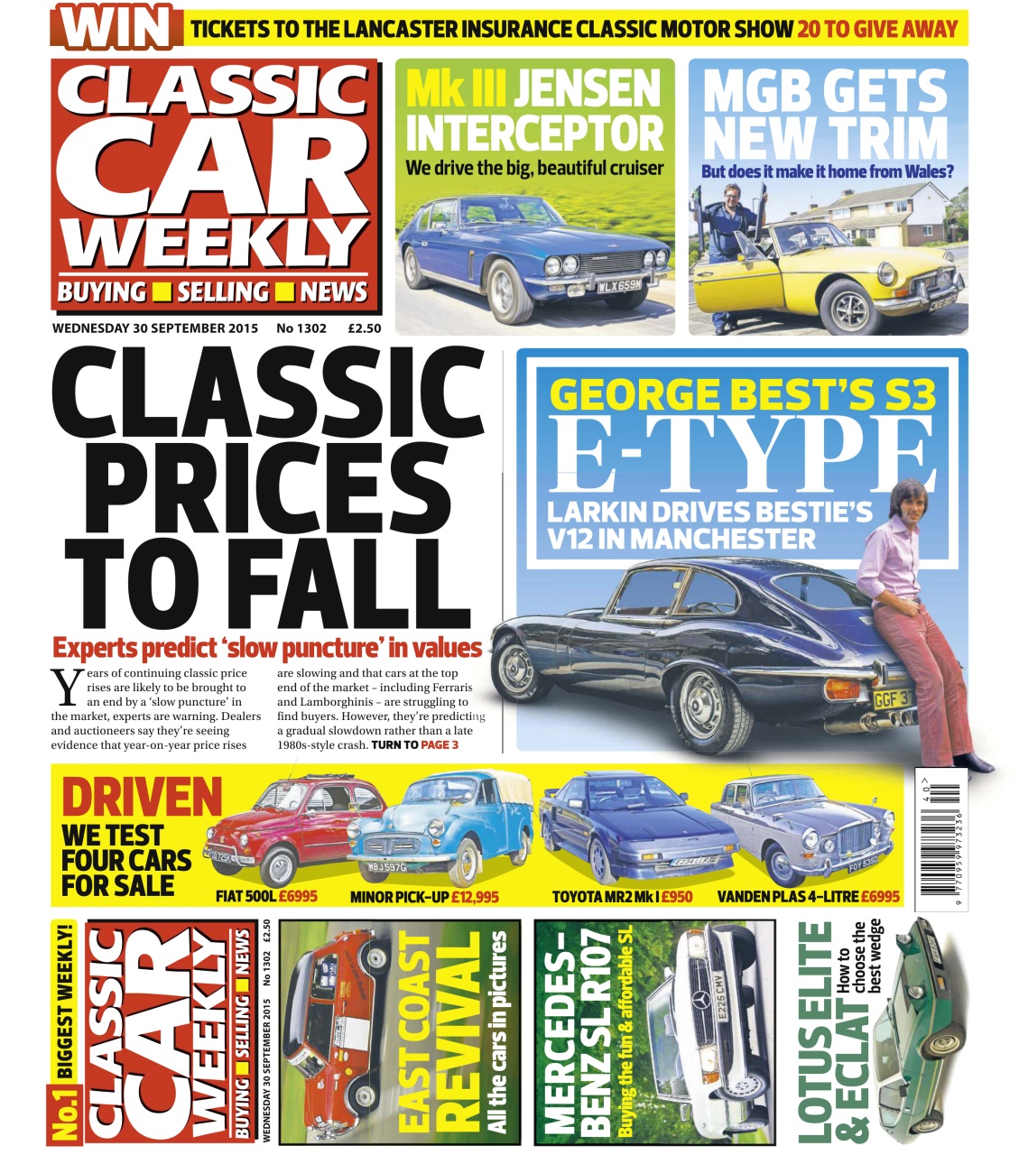 Classic Car Weekly Preview Pages