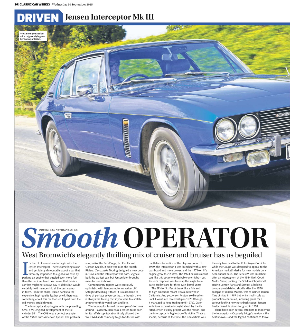 Classic Car Weekly Preview Pages