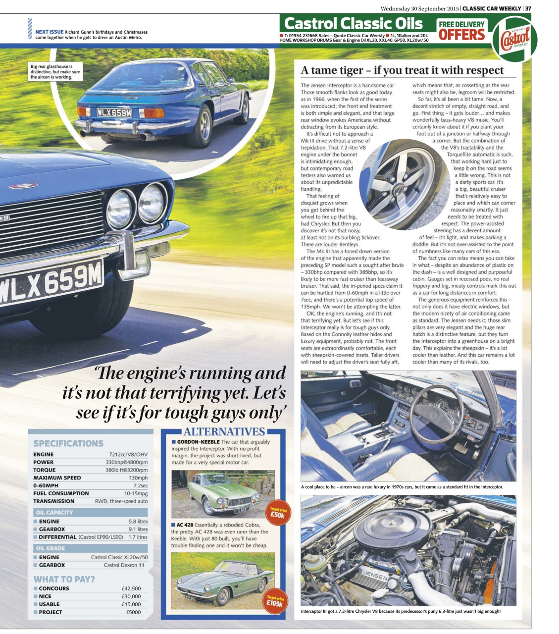 Classic Car Weekly Preview Pages