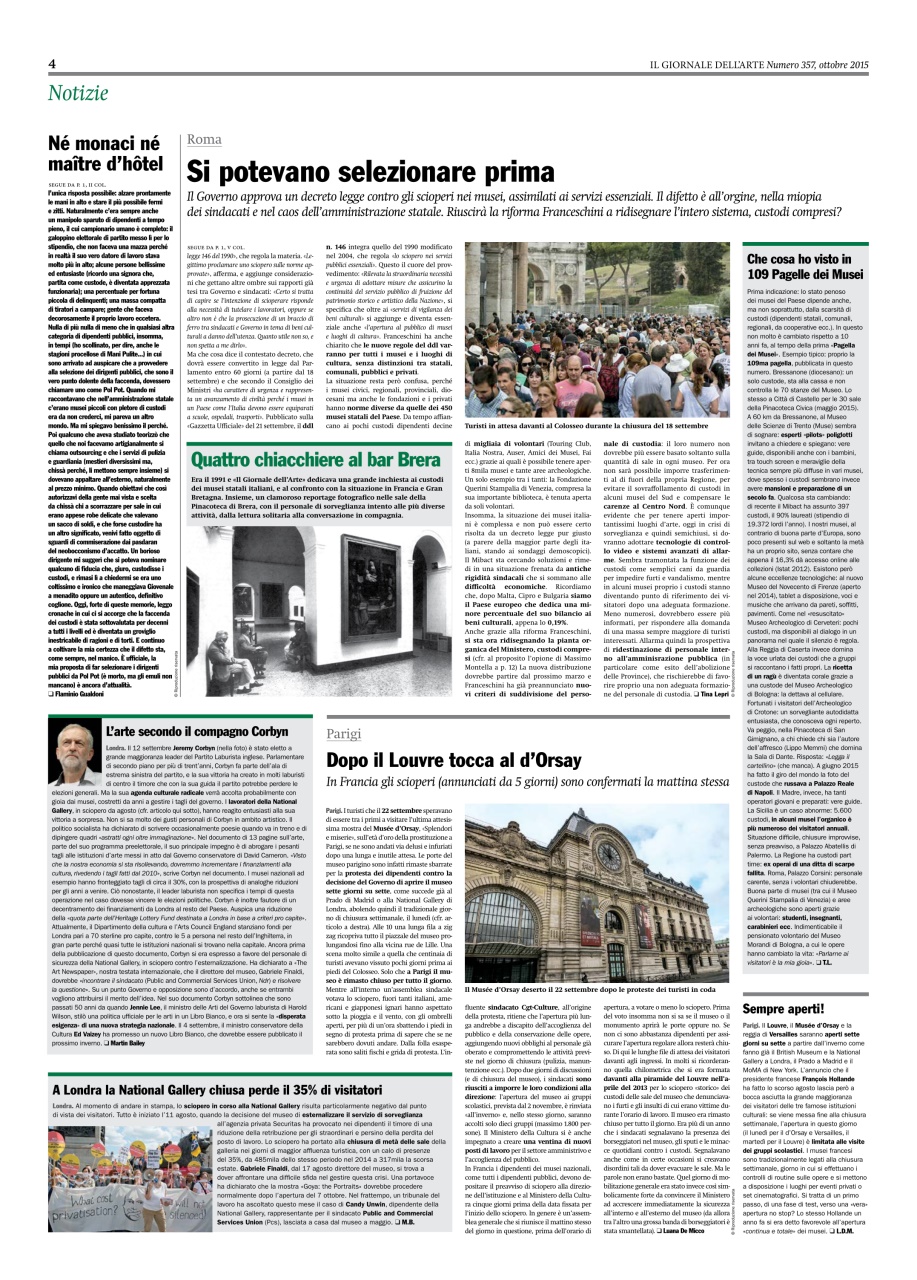 Il Giornale Dell’Arte Preview Pages