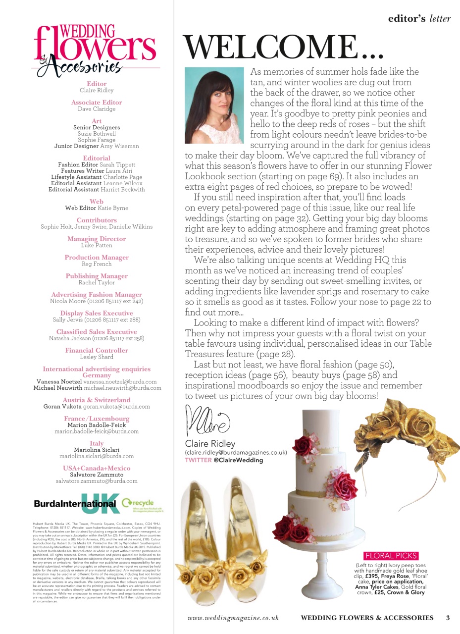 Wedding Flowers Magazine Preview Pages