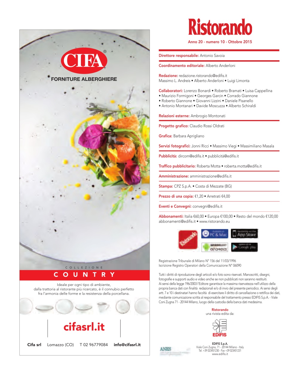 Ristorando Preview Pages