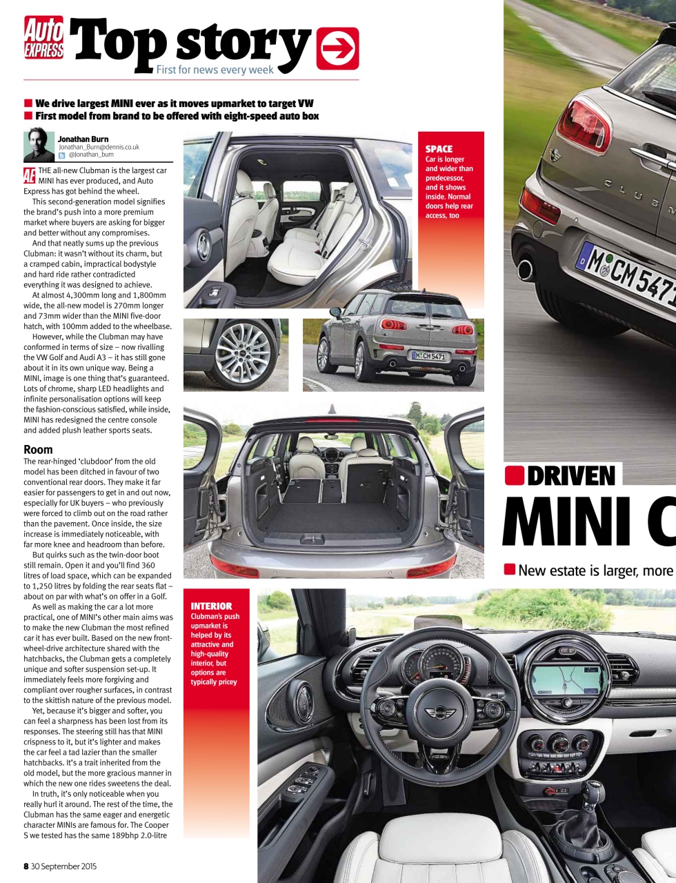 Auto Express Preview Pages
