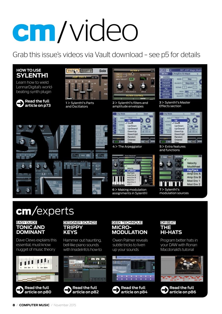 Computer Music Preview Pages